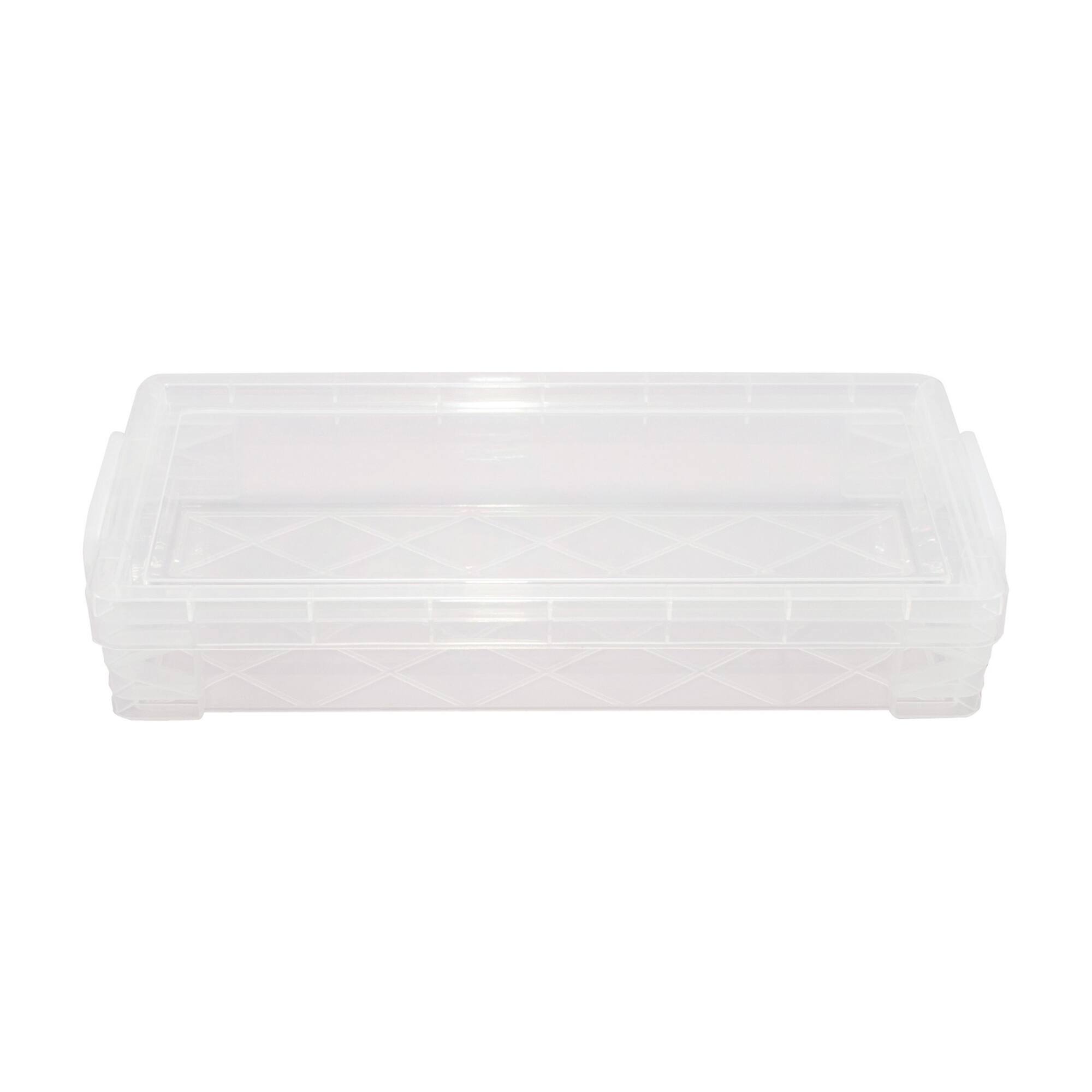 Super Stacker® Clear Stackable Pencil Box